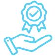 Icône récompense – qualité garantie
